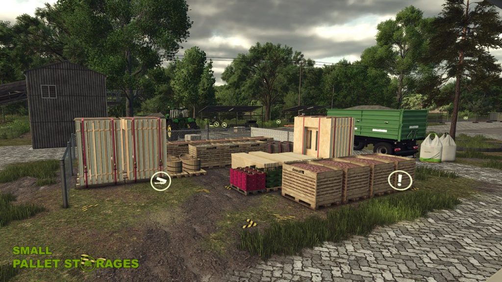 Small Pallet Storages v1.0