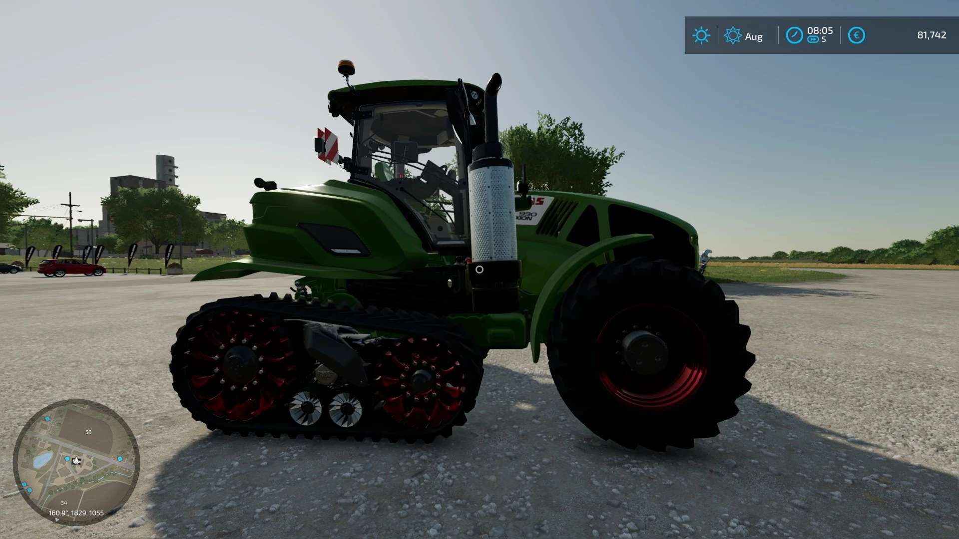 Claas AXION 9xx Terra Trac S v1.0 FS22