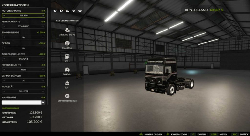 Volvo F16 truck V1.0.0.1