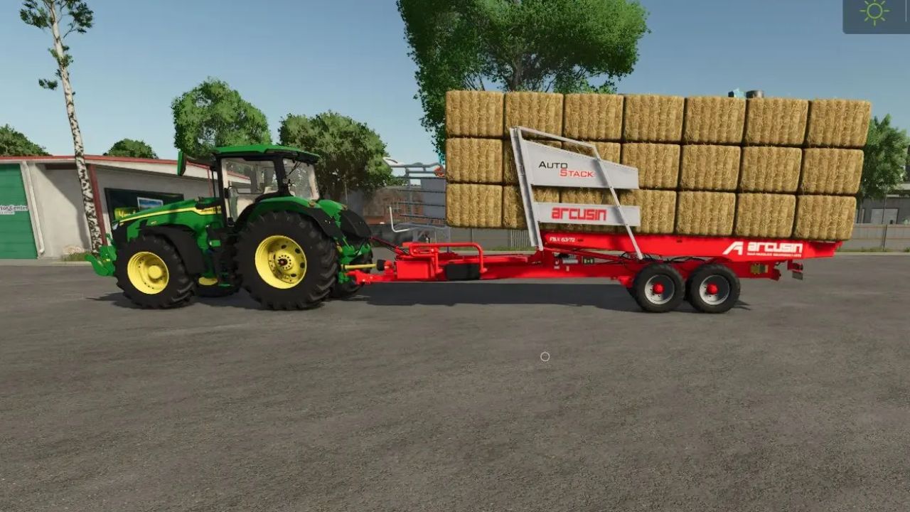 FSX 63.72 Arcusin 21 bales v1.0