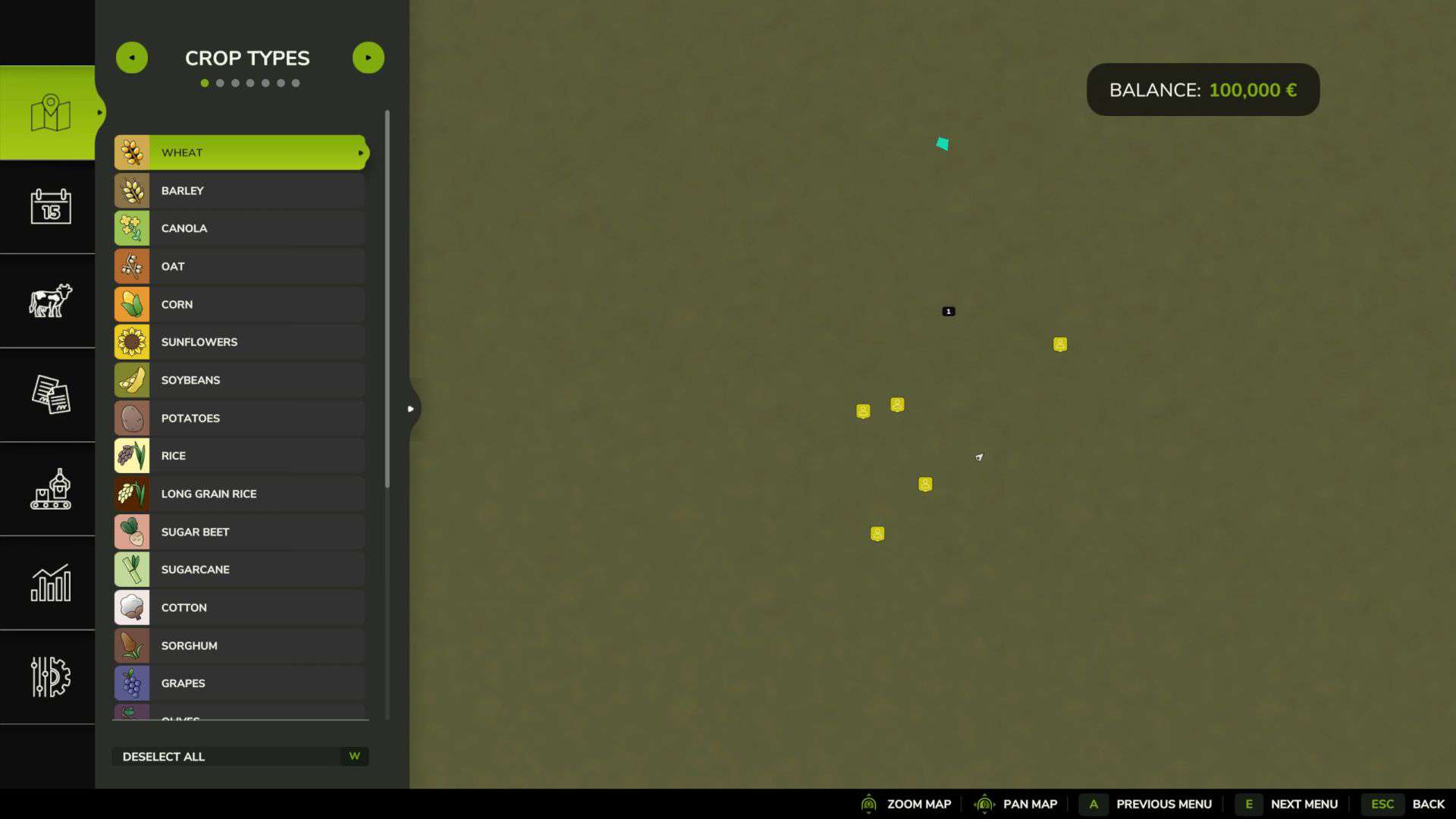 Blank 4x map (EU) – TemplateMap 4X v1.4