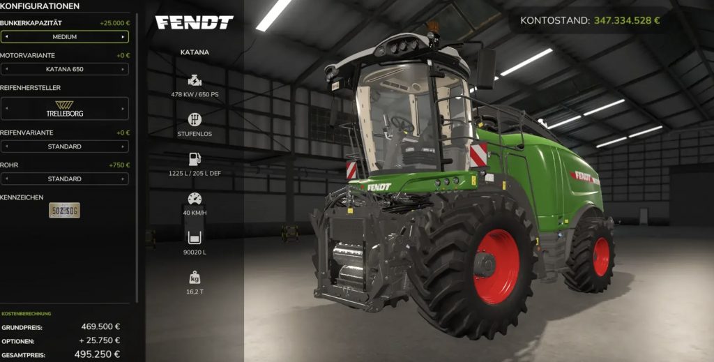 Fendt Katana (with tank) v1.0